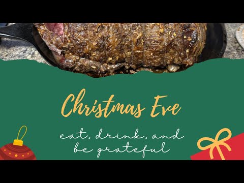 Vlogmas 2024 Day 24! Christmas Eve Dinner