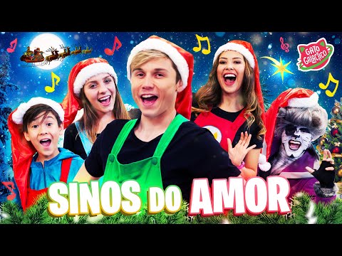 SINOS DO AMOR 🎅🔔 Gato Galactico | Música de Natal em Família