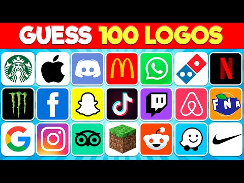 Guess the 100 Logos | Logo Quiz 2025