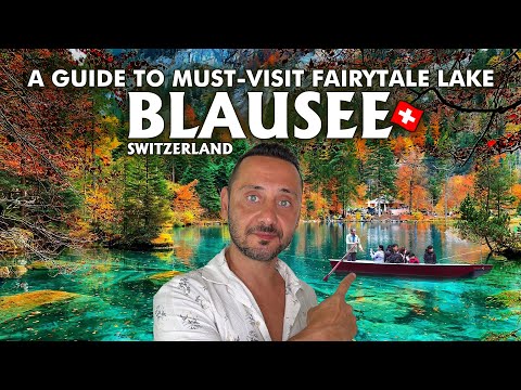 BLAUSEE Switzerland | Ultimate Guide to Visit BLUE LAKE in 4K