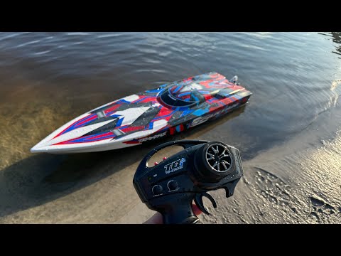 Traxxas 50mph spartan  #rc#boat#traxxas #fyp