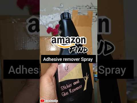 adhesive glue removing spray🔴amazon finds #shorts #trending #short #youtubeshorts #ytshorts #viral