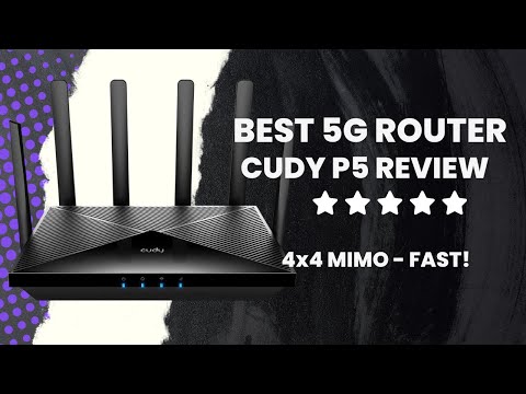 Unleashing Lightning-Fast Internet in Rural Areas with Cudy P5 5G Router: A Complete Review!