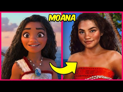 Moana 2 Characters In Real Life + Guess The Moana 2 Characters by Voice 🌊🏝️🌺 Moana 2 Movie Quiz