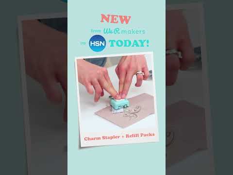 NEW Charm Stapler on HSN! #wermemorykeepers #wermakers #papercraft