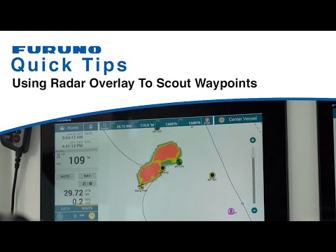 Scouting Waypoints With Radar Overlay