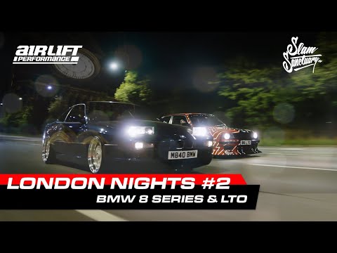 BMW E31 840Ci plus E30 M3 LTO Wide Body | LONDON NIGHTS | Car Audio & Security | Slam Sanctuary #bmw