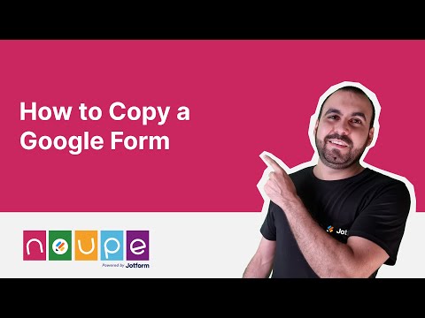 How to Copy a Google Form