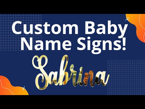 Transform Your Nursery with Personalized Baby Name Signs: Must See Ideas.