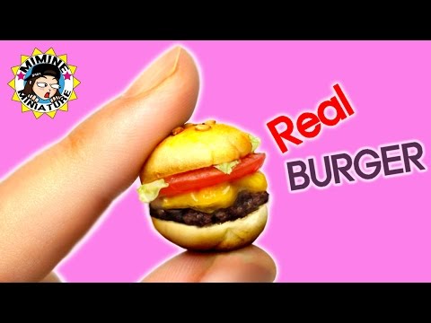 [ENG Sub] Miniature - Real BURGER / Mimine Miniature