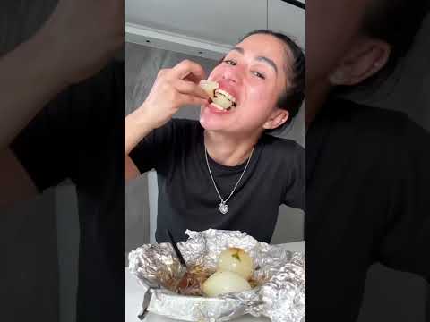 Onion 🧅 boil Mukbang  Compilation #foryou #mukbang #mukbangsounds #eatingsounds #shorts