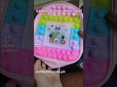 *Ladies & Kids Bags deal* in just Rs 4200 with free delivery  www.fifestore.pk Whatsapp 03181838619