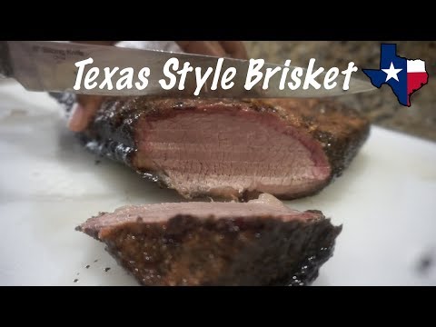 Texas Style Brisket Recipe | How To Smoke A Brisket