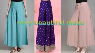 very beautiful plazo|Top trendy pant plazo designs#dress #design #style