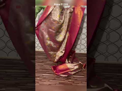 Banarasi tissue Saree order for WhatsApp 9335302951 #pure #wedding #festival #shortvideo