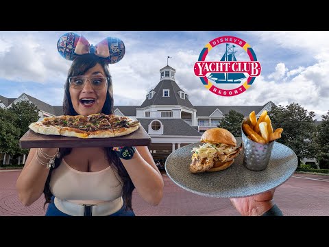 Disney's Yacht Club SEASONAL MENU ⚓ Disney World Ale & Compass food review