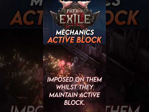 Active Block in Path of Exile 2 #pathofexile #poe2 #poe #earlyaccess #gaming #pathofexile2 #games