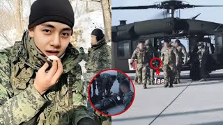 BTS's V Evacuated by Medical Helicopter During Extreme Military Training! What Happened?