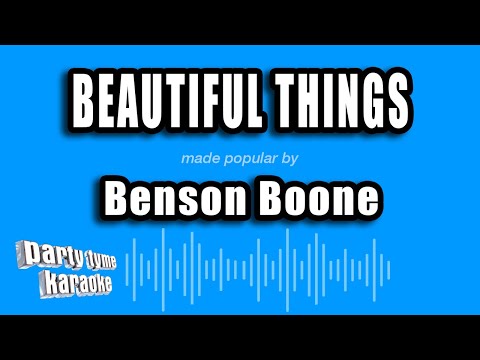 Benson Boone - Beautiful Things (Karaoke Version)