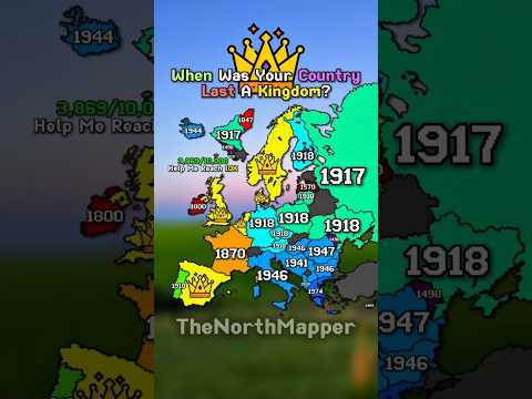 When was your country Last a kingdom? #mapping #mapper #history #edit #funny #viral #news