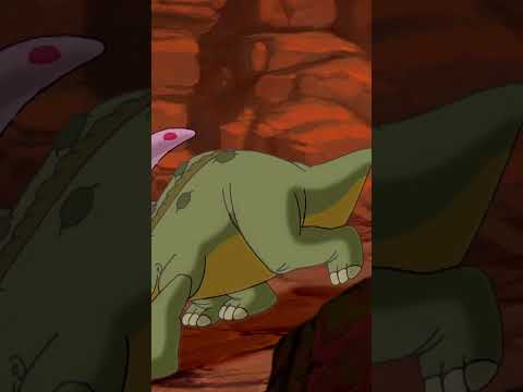 Oh no, it's Red Claw! 🦖 #thelandbeforetime #shorts