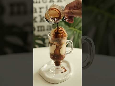 Affogato #homecafe #affogato #coffee #espresso #icecream