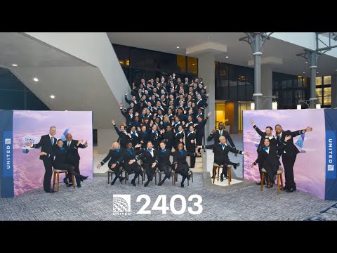 UNITED Class 2403 Flight Attendant Graduation