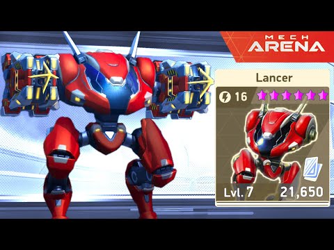 Tiny Lancer + The Best Weapon, Revoker? This Combo Shouldn’t Work—But It Destroys! 😱💥 Mech Arena