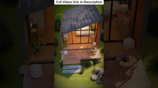 Cabin Design #shorts #airbnb  #tinyhome #airbnbtour #aframe #aframecabin #airbnbtour #mikewilltravel