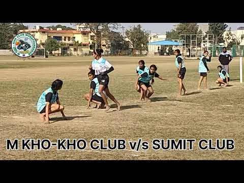 M KHO-KHO CLUB v/s SUMIT CLUB/2nd Inning/Follow-on/Girls Match/Match win - M KHO-KHO CLUB