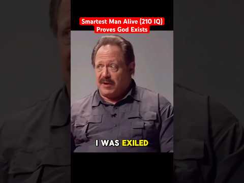 🧠Smartest man alive (210 IQ) proves God exists🤯 #god #jesus #christianity #bible #christian