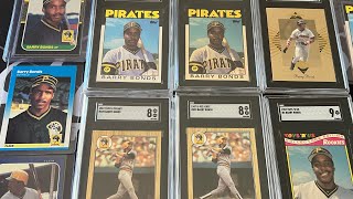 Barry Bonds Baseball Cards Showcase - Greatest Player Ever?