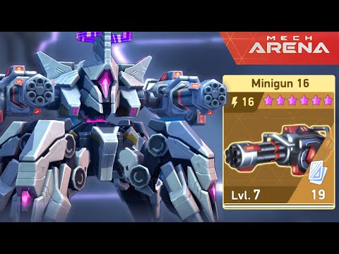 Total Overkill! 🔥 Blockhorn + Minigun Combo Will Leave You Speechless 💣 Mech Arena