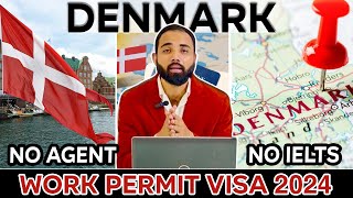 How to Apply Denmark Work Permit 2024 | Denmark Country Work Visa | 100+ Certified Companies Sponsor