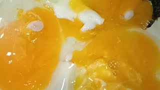 Yummy egg halfcook #asmr #viral #highlight