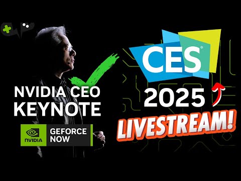 We're LIVESTREAMING CES 2025 on Jan 6th | GeForce Now News Update