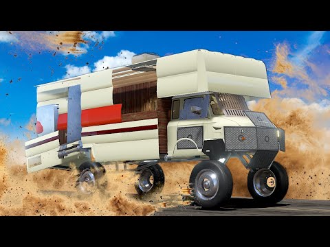 Driving my RV into a STORM! (The Long Drive)