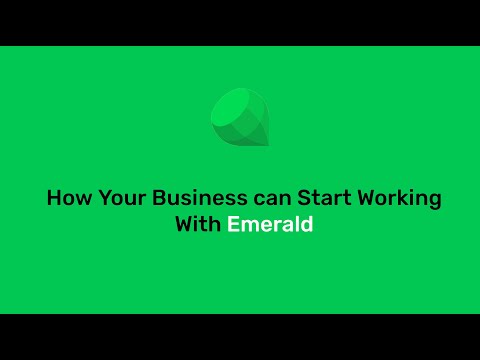 How Your Business Can Start Working With Emerald