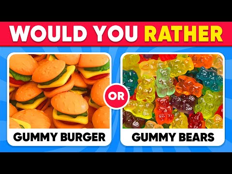 Would You Rather - Popular Candy and Sweets 🍬🍦🧁 Quiz Galaxy