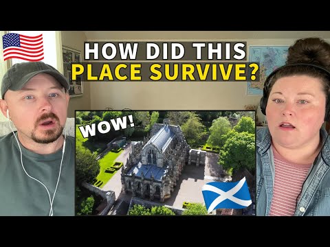 Americans React to Rosslyn Chapel - Scotland's Not-So-Secret Gem