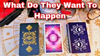 🌺WHAT DO THEY WANT TO HAPPEN BETWEEN YOU🌺Tarot card reading. Pick a card.