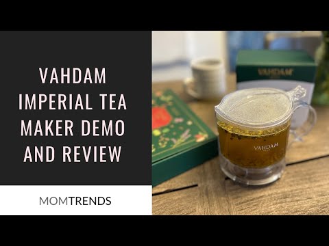 Vahdam Tea Maker Demo and Review