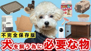 【子犬のお迎え準備】使って分かった飼う前に必要なもの