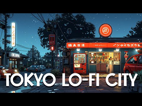 90s Vibes Japanese 🔥Tokyo Lofi City🌃 Lo fi Beats To Sleep, Relax  [lofi hiphop mix]