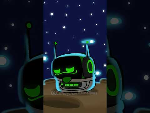 Tunechip in space #animation #robot #flipaclip