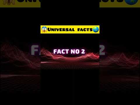 Top 3 Universal  facts in hindi #newfact #trendingshorts #viral #amazing