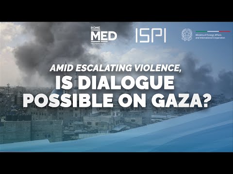 MED Event "Amid Escalating Violence, is Dialogue Possible on Gaza?"