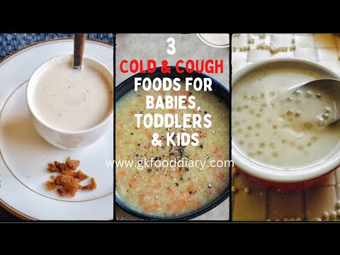 3 Best Foods for Cough and Cold in Babies, Toddlers and Kids | part 4