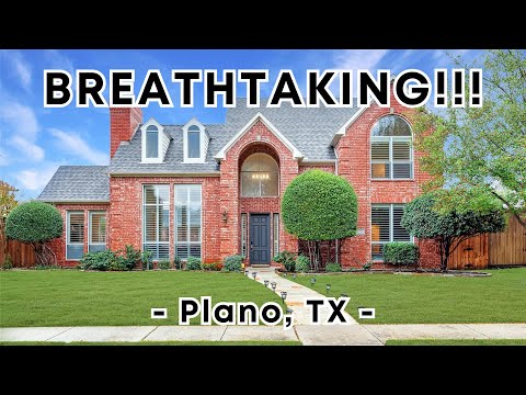 INCREDIBLE LUXURY HOME IN PLANO, TEXAS THAT IS CLOSE TO EVERYTHING! | 5 Bed | 6 Bath | 3 Car