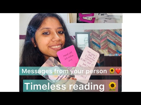 ❤️MESSAGES FROM YOUR PERSON ❤️ TIMELESS READING 🦋